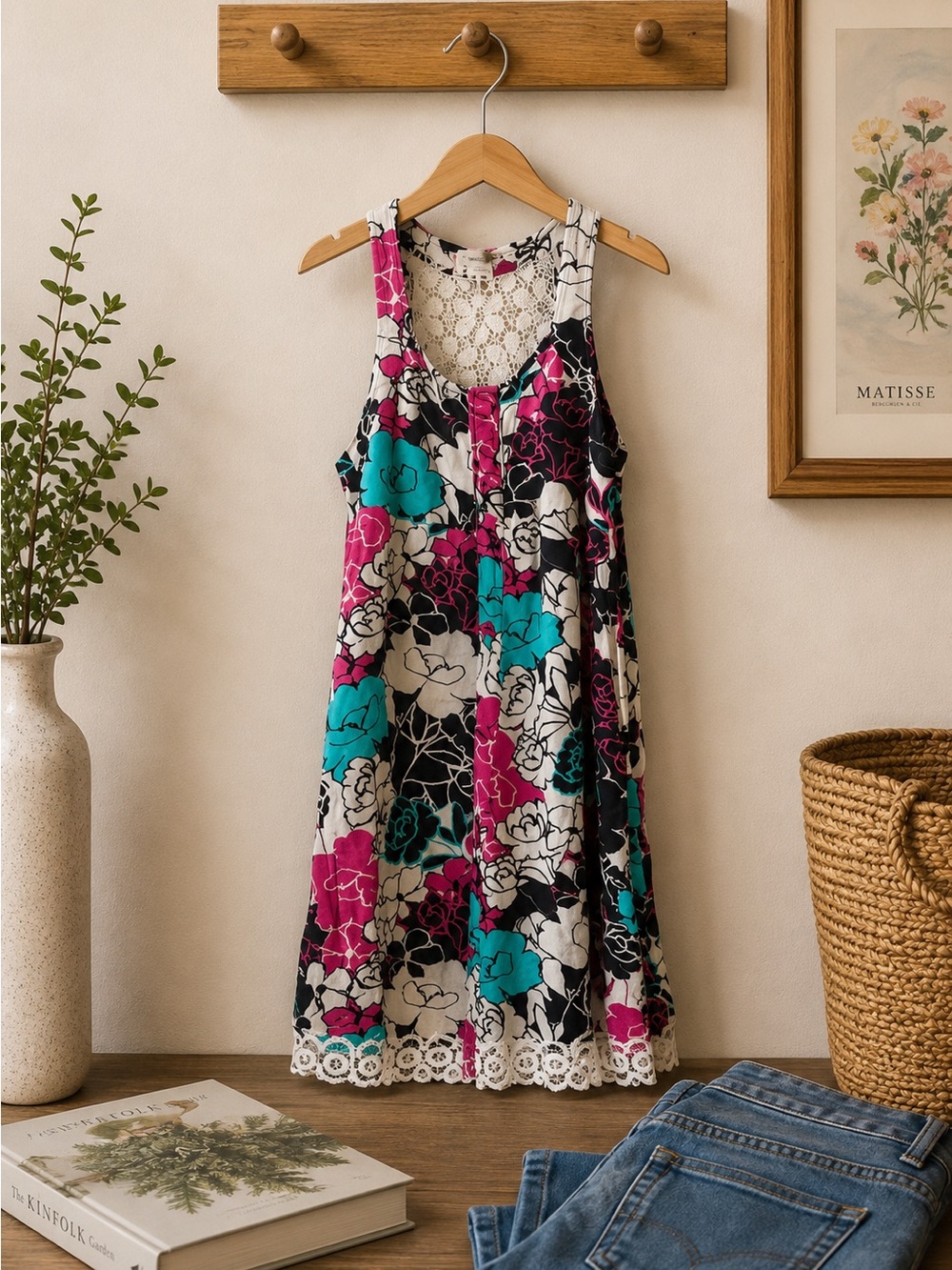 Floral dress for girl